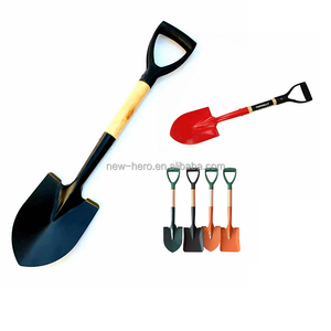 مجارف مربعة للحدائق بمقبض خشبي ، مجارف مربعة للحدائق ، مجارف خشبية ثقيلة للرمال للأطفال ، ساحة مزرعة بستيد معدنية - Product Image 2