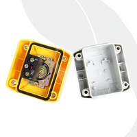 Boîtier de bouton-poussoir en plastique SP-A001, étanche IP66, bouton d'arrêt d'urgence, commande monoposition, câblage à vis pour applications électroniques