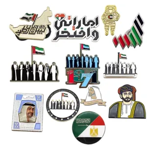 United Arab Emirates National Day gifts Lapel Pin Badge Uae National Day Pins Aviation Uae Pin