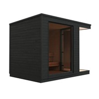 Sauna sec traditionnel extérieur de vapeur pour le sauna de douche de jardin de 4-6 personnes