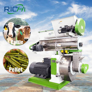 RICHI Bester Preis 8-10t/h Kuh rinder Profession elle Viehpellet-Maschine - Product Image 1