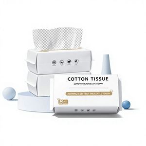 Toallas Faciales Desechables 100% Viscosa, Ultra Suaves, Ecológicas, de Secado Rápido, para Adultos y Personas Mayores, Uso Húmedo/Seco, para Desmaquillar - Product Image 1