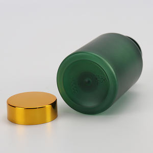 ขวดยาแคปซูลปากขวดขนาด120มล. สีเขียวด้านว่างขวดยาเม็ดอาหารเสริมเม็ดพลาสติกขนาด100มล. 150มล. - Product Image 4