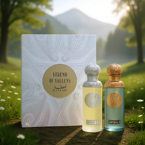 Set de Perfume Legend Of Valleys Gissah, 2 Botellas, Fragancia Floral Unisex, Aroma Duradero, Fragancia Corporal - Product Image 2