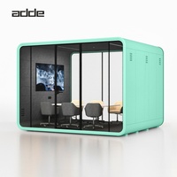 Cabine téléphonique acoustique insonorisée, espace privé, cabine de bureau silencieuse pour réunions commerciales