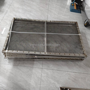 Vassoio Industriale Personalizzato in Acciaio Inossidabile per Asciugatura Capelli, Impilabile, in Rete Metallica Forata, per Forno Professionale da Fabbrica di Parrucchieri - Product Image 5