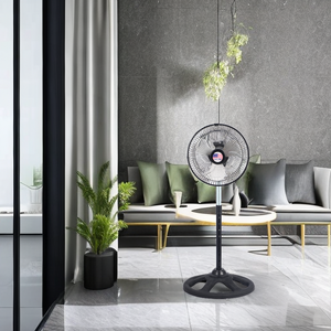 Ventilador de Pie Metálico de Alta Velocidad de 10 Pulgadas, Taiwán - Product Image 3