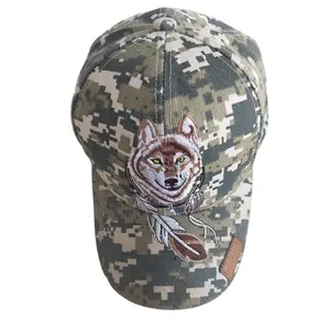 Ngoài trời ngụy trang rừng casquette thăng hoa Camo mô hình mũ câu cá thể thao Mũ bóng chày