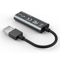 Carte de capture vidéo 1080P 60Hz USB2.0 vers HDMI 1 canal HDMI Audio et vidéo Boîte d'enregistrement en direct Carte de capture vidéo USB