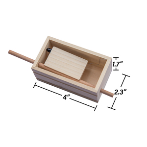 Llamadas de caja de pavo fáciles de operar con llamadas de caza de empuje que atraen el sonido de imitación de presas - Product Image 3