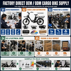 Vélos cargo électriques de la série Dealer, vélos utilitaires urbains avec batterie amovible 36V et freins hydrauliques pour la vente au détail - Product Image 5
