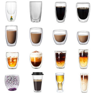 كوب زجاجي مزدوج الجدار نوردي صوفي/الطراز الحديث - Product Image 3