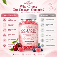 Gummies de biotine à marque privée pour la croissance des cheveux avec collagène – Compléments de beauté végétaliens