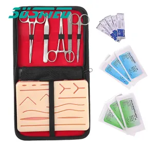 Kit de prática de sutura treinamento para estudantes médicos