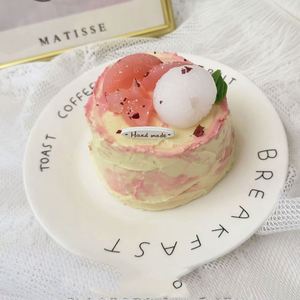 Vente directe usine : Jouet à presser en silicone de qualité alimentaire, série Gâteau Pêche Litchi, sûr pour tous les âges, anti-stress, couleurs vives - Product Image 3