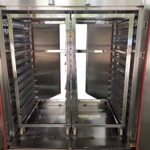 فرن تنظيف بعجلات مزدوج الباب أمامي وخلفي فرن صناعي بدرجة حرارة عالية من الفولاذ المقاوم للصدأ مع PID - Product Image 3