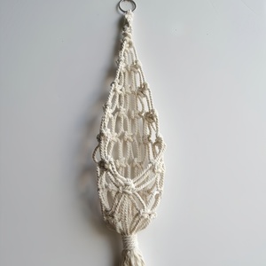 Tapiz de Pared de Macramé Bohemio Hecho a Mano, Arte de Pared Tejido de Algodón con Borlas, Adornos Decorativos para Sala de Estar, Estilo Hogareño - Product Image 6