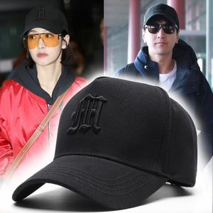 Người Đàn Ông Của Hàn Quốc Phong Cách Cao Top Hat Thời Trang Mũ Bóng Chày Lớn Đầu Lớn Tất Cả Các Trận Đấu Mặt Bìa Thể Thao Ngoài Trời Phổ Thông Vải - Product Image 3