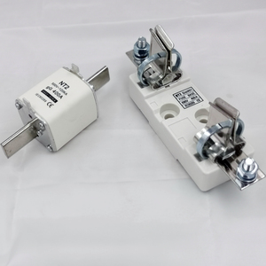 ที่มีคุณภาพดี Hrc เซรามิก NH2หรือ NT2ประเภทใบมีดฟิวส์ฐานกับ500V 120KA GG 400A NT2 NH2 Hrc ฟิวส์ลิงค์ - Product Image 6