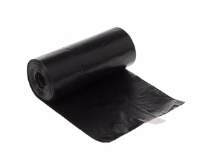 XXL Black Garbage <b>Bag</b> Custom Printed Industrial <b>Polyethylene</b> Ldpe Plastic Garbage <b>Bag</b> on Roll - Product Image 1