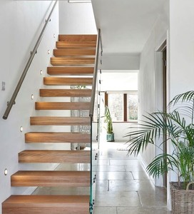 Escaliers flottants extérieurs pour jardins Espaces de <span class=keywords><strong>piscine</strong></span> en acier au carbone résistant aux intempéries - Product Image 4