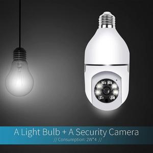Caméra de maison intelligente <span class=keywords><strong>YI</strong></span> <span class=keywords><strong>IOT</strong></span> V380 E27, Vision nocturne en couleur, 1mp, 2mp, 3mp, pas cher, prise d'ampoule, Wifi, caméra PTZ, offre spéciale - Product Image 2