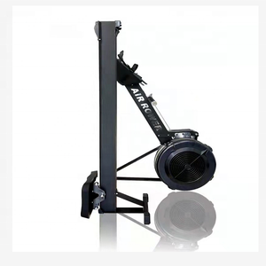Équipement de Fitness, équipement robuste en acier allié noir pliable <span class=keywords><strong>rameur</strong></span> <span class=keywords><strong>Cardio</strong></span> Air <span class=keywords><strong>rameur</strong></span> - Product Image 2