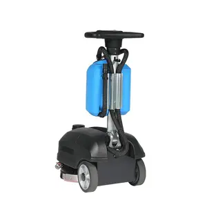 Commercial Walk Behind 14inch Single Disc Floor Scrubber For Gym epoxy Shop