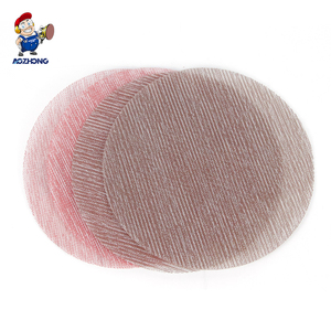 Disco de lija de malla de óxido de aluminio transpirable con red de extracción de polvo, disco abrasivo para pintura automotriz y carpintería - Product Image 1