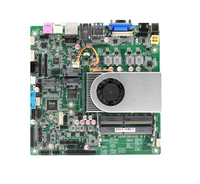 Itx Motherboard In-tel I5-8259U 8th Triple Display Industrial Mini Pc Motherboard Embedded Board Mini PC Industrial Motherboard