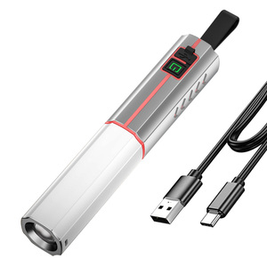 Portable <b>Rechargeable</b> LED <b>Flashlight</b> Waterproof Multi-Functional Long-Range Light Strong Household & Outdoor Safety Product - Product Image 1