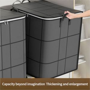 Sac de rangement pour couettes grande capacité, sac de déménagement épais et durable, sac de voyage avec poignée - Product Image 3