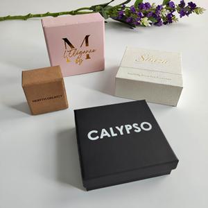 Custom Multi Size Drawer Jewelry <b>Boxes</b> Hot Gold Foil Logo Sliding Pull Out Gift <b>Boxes</b> For Rings <b>Earrings</b> Necklace Packaging - Product Image 5