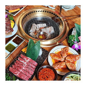 Pinnovo Table coréenne Barbecue Barbecue au charbon de bois Barbecue commercial Barbecue au charbon de bois sans fumée <span class=keywords><strong>Four</strong></span> <span class=keywords><strong>japonais</strong></span> <span class=keywords><strong>Kamado</strong></span> - Product Image 1