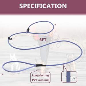 Penjualan langsung pabrik NiBao kerah tali anjing panjang dapat disesuaikan 2 dalam 1 luar ruangan modis - Product Image 4