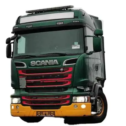 Горячая продажа высокое качество дизельный двигатель 2015 SCANIA R580 грузовик тягач для продажи. Подержанный дешевый Подержанный тяжелый грузовик