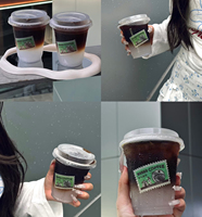 Gobelets en plastique PET transparents personnalisables avec couvercle, pour Matcha Latte et café glacé, 8/12/16/22/24oz, 90mm, écologiques, prix usine