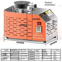 Four à arc électrique pour le traitement thermique et le maintien des pièces moulées en or et en aluminium - Neuf