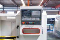 Torno CNC de Metal Profesional CK6150V, Eje Único de 82 mm, Alto Torque, Horizontal, de Servicio Pesado, Control GSK, Bancada Plana