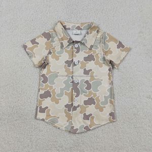 Disponibili Magliette Rosse e Blu Navy Camouflage per Ragazzi, 4 Luglio, Prezzo di Fabbrica all'Ingrosso, Abbigliamento Moda Bambini Brothers Wild - Product Image 6