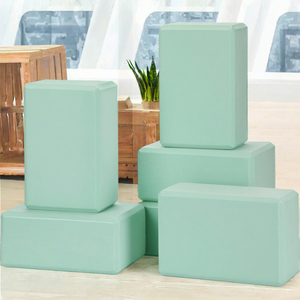 Bloques de Yoga EVA Suaves, Ecológicos, Antideslizantes y Ligeros para Pilates, Estiramiento y Meditación - Product Image 1