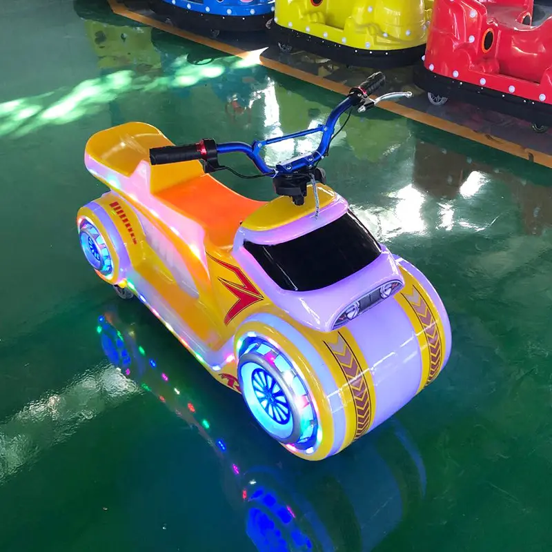 2022 Outdoor Indoor Spielplatz Kinderspiel geräte Elektrische Autoscooter Batterie Motorrad Spielzeug auto