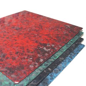 Feuille de fibre de carbone colorée SHENYU, taille personnalisée, usinée CNC pour cadre de drone aérospatial UAV - Product Image 2