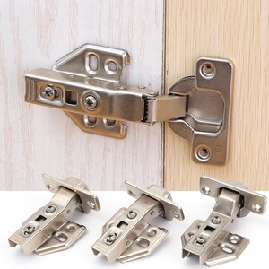 บานพับ<span class=keywords><strong>ตู้</strong></span>ครัวแบบปิดเองอัตโนมัติ ครึ่งซ้อน 35 มม. รูปทรงถ้วย ปิดแบบนุ่มนวล ไฮดรอลิก สำหรับ<span class=keywords><strong>ตู้</strong></span>ครัวไร้กรอบ - Product Image 5