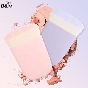 Brocha <span class=keywords><strong>de</strong></span> <span class=keywords><strong>Maquillaje</strong></span> Multifuncional Belifa New Style Lentil, Brocha para <span class=keywords><strong>Base</strong></span> <span class=keywords><strong>de</strong></span> <span class=keywords><strong>Maquillaje</strong></span> <span class=keywords><strong>de</strong></span> Alta Gama con Punta Curva, Herramienta <span class=keywords><strong>de</strong></span> <span class=keywords><strong>Maquillaje</strong></span>, <span class=keywords><strong>Brochas</strong></span> Planas Individuales - Product Image 1