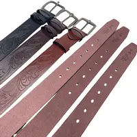 Belts Belt Super Fiber Layer Imitation Leather Belts With Cheap Price 40+ Suface Textures Optional Metal Pin Buckle Belt In Stock