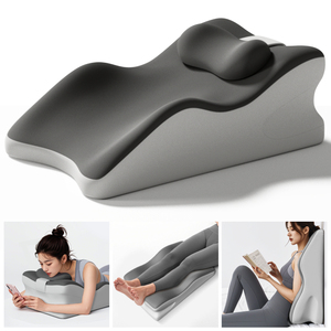 Đa Chức năng chân nâng Pad Ergonomic Bộ nhớ bọt ngủ gối cặp vợ chồng văn phòng thoải mái chỉnh hình hỗ trợ Đệm gối - Product Image 3