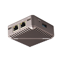 Radxa E52C RK3582 Gateway Dual Port Ethernet 2.5G Cangkang Aluminium Alloy untuk Disipasi Panas