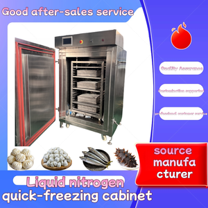 Thương Mại Cua Nitơ Lỏng Nhanh Chóng Đóng Băng Thịt Bò Nhanh Chóng Đóng Băng Thiết Bị Nitơ Lỏng Nhanh Chóng Đóng Băng Tủ - Product Image 2