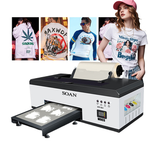เครื่องพิมพ์ A3 DTF แบบม้วนฟิล์ม PET สำหรับงานพิมพ์ลายลงเสื้อยืด รุ่น R1390 พร้อมเตาอบ DTF สำหรับพิมพ์สิ่งทอและเสื้อยืด ขนาด 30 ซม. - Product Image 1